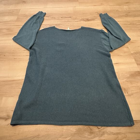 Ella Moss Women S Sweater Knit Pullover Long Sleeve Ribbed V-Neck SET OF 2 - Picture 6 of 16